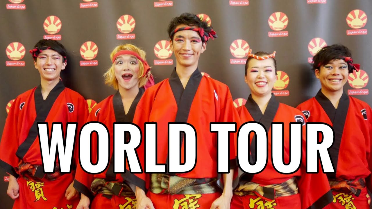 無謀な挑戦 阿波踊りで世界ツアー World Tour 寶船 Takarabune Youtube