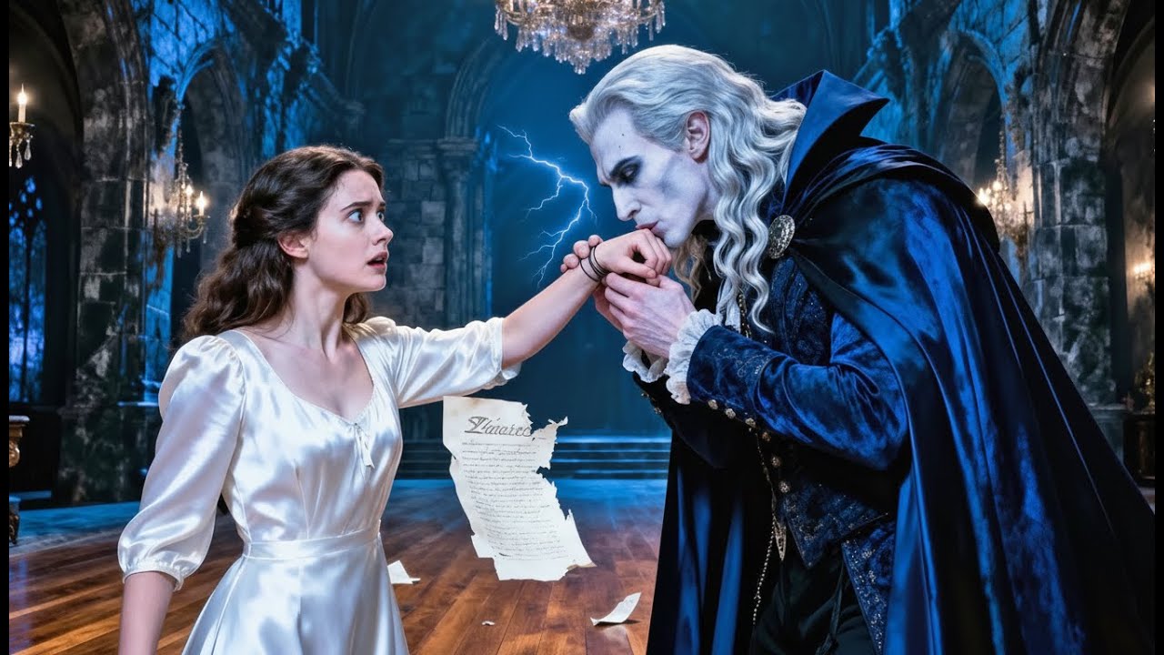 Она подписала контракт быть его кровной рабыней — Король вампиров разорвал его поцелуем