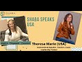 Shaba speaks usa with professor theresa marie usa