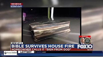Is the Bible fire proof?