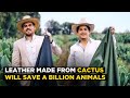 These Two Guys Create 'Leather' From Cactus, Will Save A Billion Animals Killed For Fashion