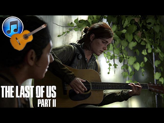 The Last of Us 2 - Ellie sings Take On Me with guitar 