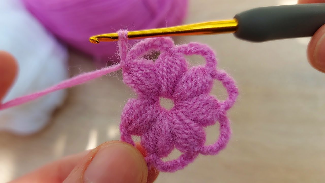 How to crochet knitting model. Tığ işi sahane bir model