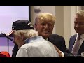 100-yr-old WWII Vet Nick Gets Goodies from DJT