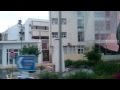 By bus in Agios Nikolaos, Crete, Greece