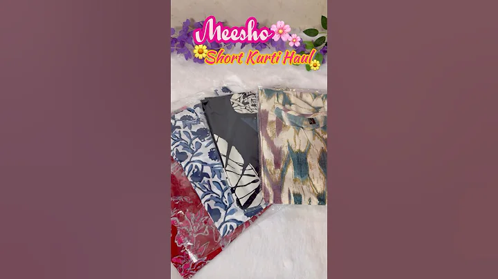 Meesho short kurti haul🌸🌷#shorts #meesho #meeshohaul #shortkurti #meeshokurti #kurti #viralshorts
