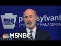 PA Gov. Responds To Trump's Attacks: Pennsylvania Has Been Open For Months | Katy Tur | MSNBC