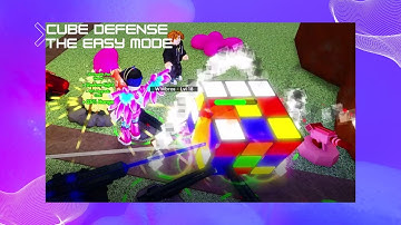 Play Cube Defense The Easy Mode | Wave 1-28 |