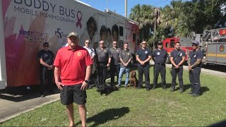Jacksonville firefighters step up to support the Buddy Bus and save more lives
