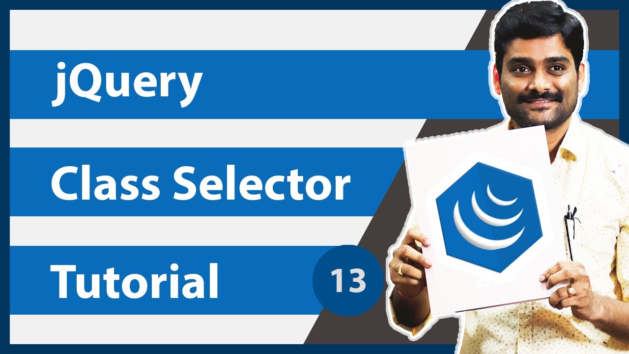 Jquery Class Selector | How To Use Jquery Class Selector - Jquery Tutorial 13