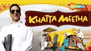 अक्षय कुमार और जॉनी लिवर की सबसे सुपरहिट कॉमेडी हिंदी मूवी  Comedy Hindi Movie Khatta Meetha