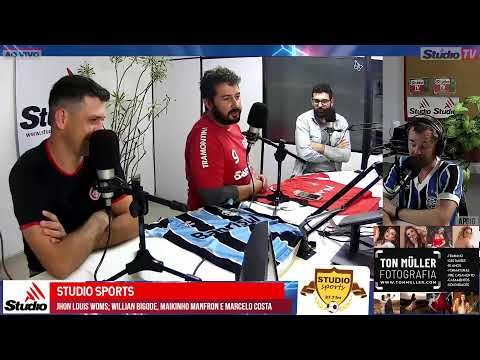 Studio Sports falando de dupla Gre-Nal