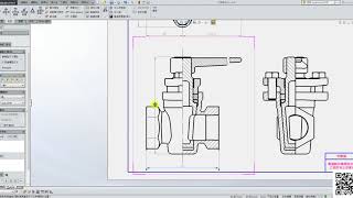 206B 工程圖(電腦輔助機械設計製圖乙級)(SolidWorks)