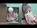 Набор для шитья куклы - текстильная кукла малышка зайка