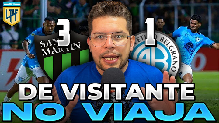 Sin laterales, es DIFICIL | San Martín (SJ) 3-1 Belgrano | El resumen del partido - Joa Valenzuela -