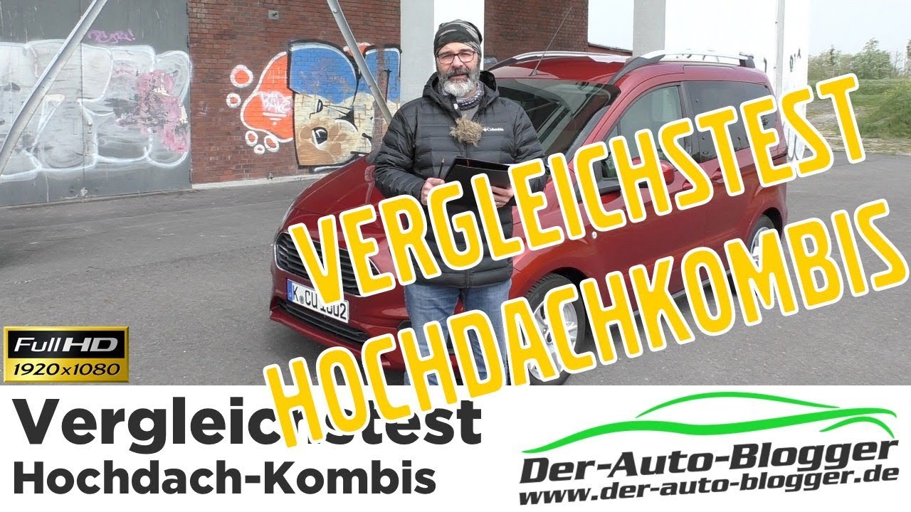 Vergleichtest Vw Caddy Ford Tourneo Dacia Dokker Peugeot Rifter Youtube