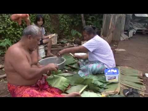 Samoan Palusami Classic: Taro Leaves & coconut