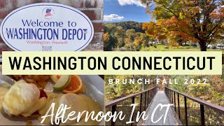 Afternoon in Washington Depot CT GW Tavern Hidden Valley Preserve Stars Hollow