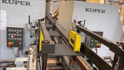 HOMAG KF 62/11/A/25/2 Double Sided Edge Banding Machine with