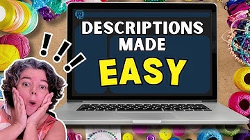 How to Write Handmade Product Descriptions That Actually Sell... In 5 Minutes or Less