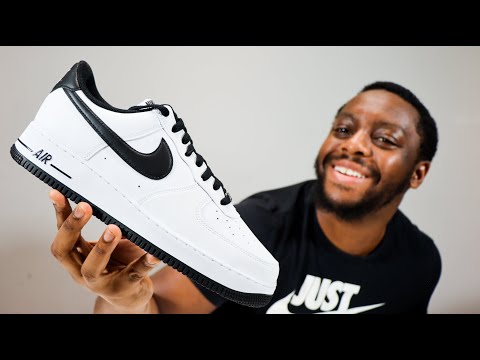 Nike Air Force 1 '07 White Black On Feet Sneaker Review QuickSchopes 275  Schopes DH7561 102