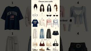 Pick your perfect outfit What s your combo 1 2 3 or 4