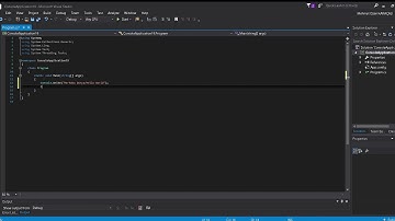 C#Console Dersleri #1 Merhaba Dünya/Hello World