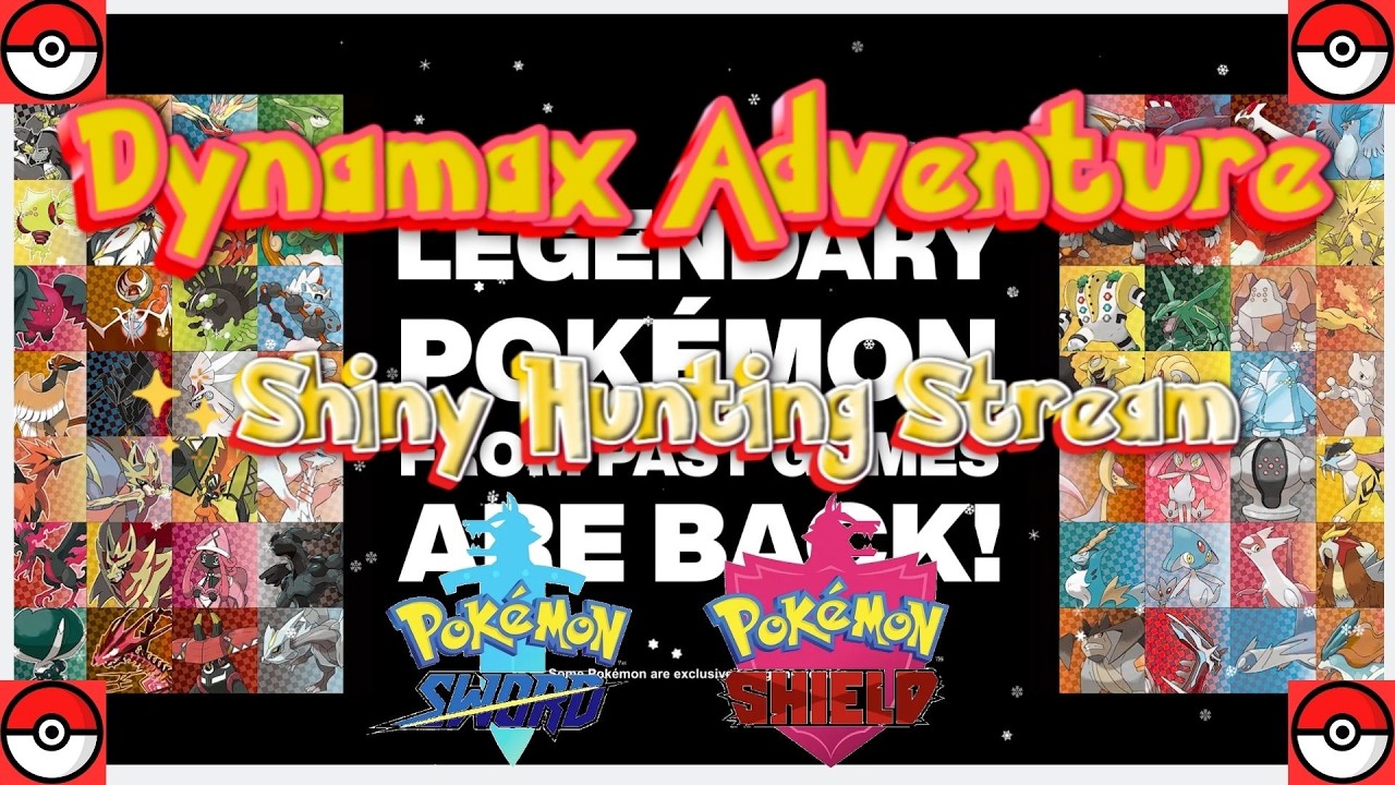 ✨MORNING SHINY LEGENDARY HUNT LIVE! | Dynamax Adventures Sword & Shield 🔥