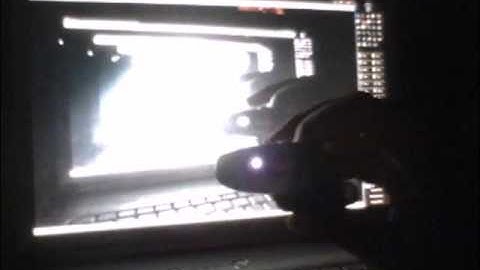 PlayStation Eye infrared test