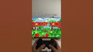 Enjoy like a child of the 90’s with this retro console 👾 #retrogaming #retroconsole