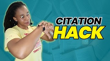 Quick Reference List Hack: Perfect Citations in 2 Minutes