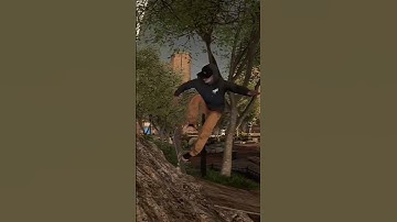 Rock Ride // Ollie up - Pressure Flip - Fakie Fs 180 down // #session