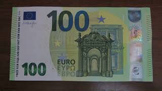 картинка: 19.11.2025. Lonesome Road. Банкнота 100 евро образца 2019 года