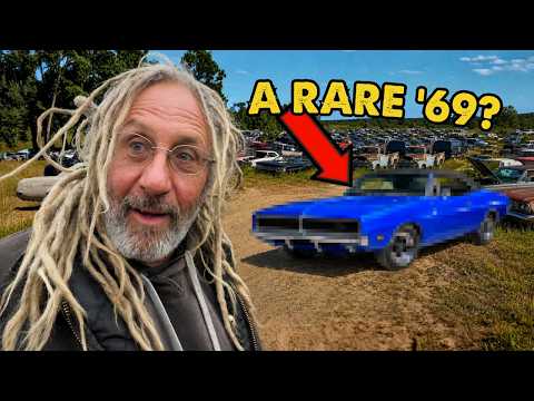 We Found a 1969 Dodge Charger in a Private Junkyard...