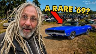 We Found a 1969 Dodge Charger in a Private Junkyard...
