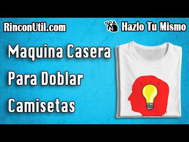 Cómo hacer un doblador de ropa  Ropa, Maquina para doblar ropa