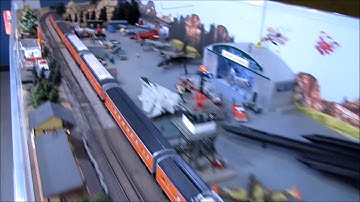 Tour of the San Diego S-Gaugers model railroad layout August 27 2019