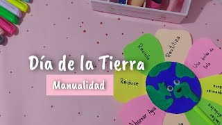 Manualidad día de la tierra para niños