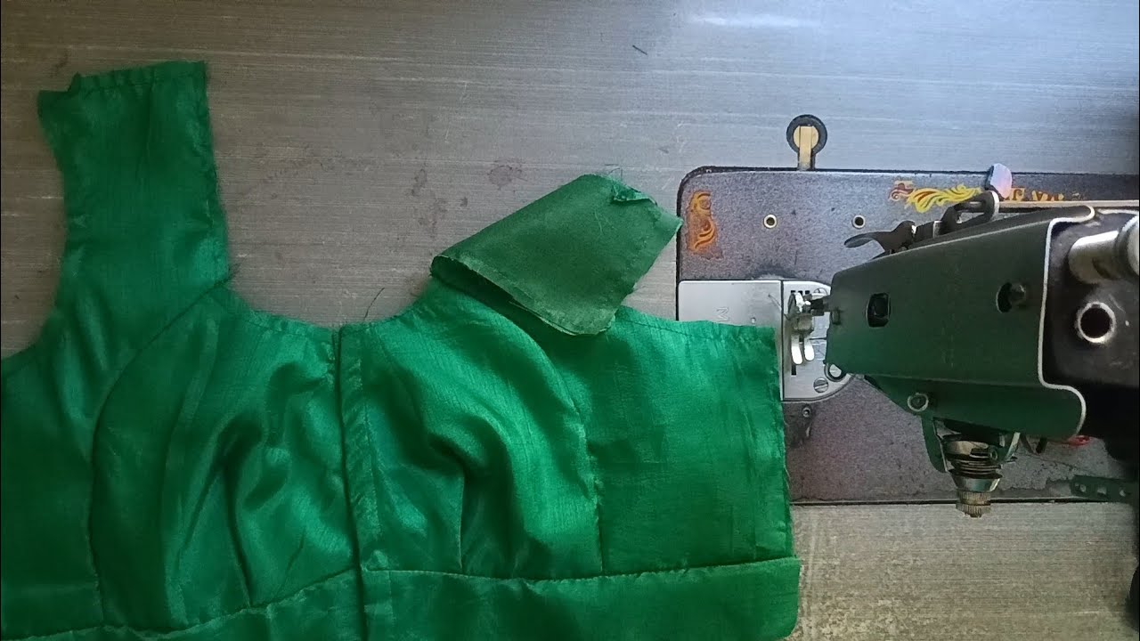 33 chest size ब्लाऊज cutting and stitching ✂️👍#baluse /#sewing 🤗