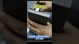 Crooked doors? Uneven gaps? This hinge fixes it in a few twists