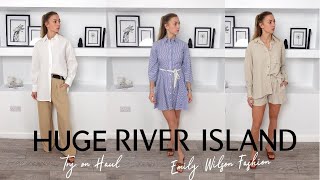 TRY ON HAUL | RIVER ISLAND | SPRING \/ SUMMER 2023 | Outfit Inspo | EmilyWilsonFashion| @riverisland