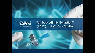 Identification of Host Cell Protein (HCP) Impurities using Antibody Affinity Extraction....