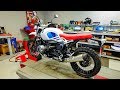 RnineT Urban on Knobbies!! • Aerial View of Smoke! | TheSmoaks Vlog_661