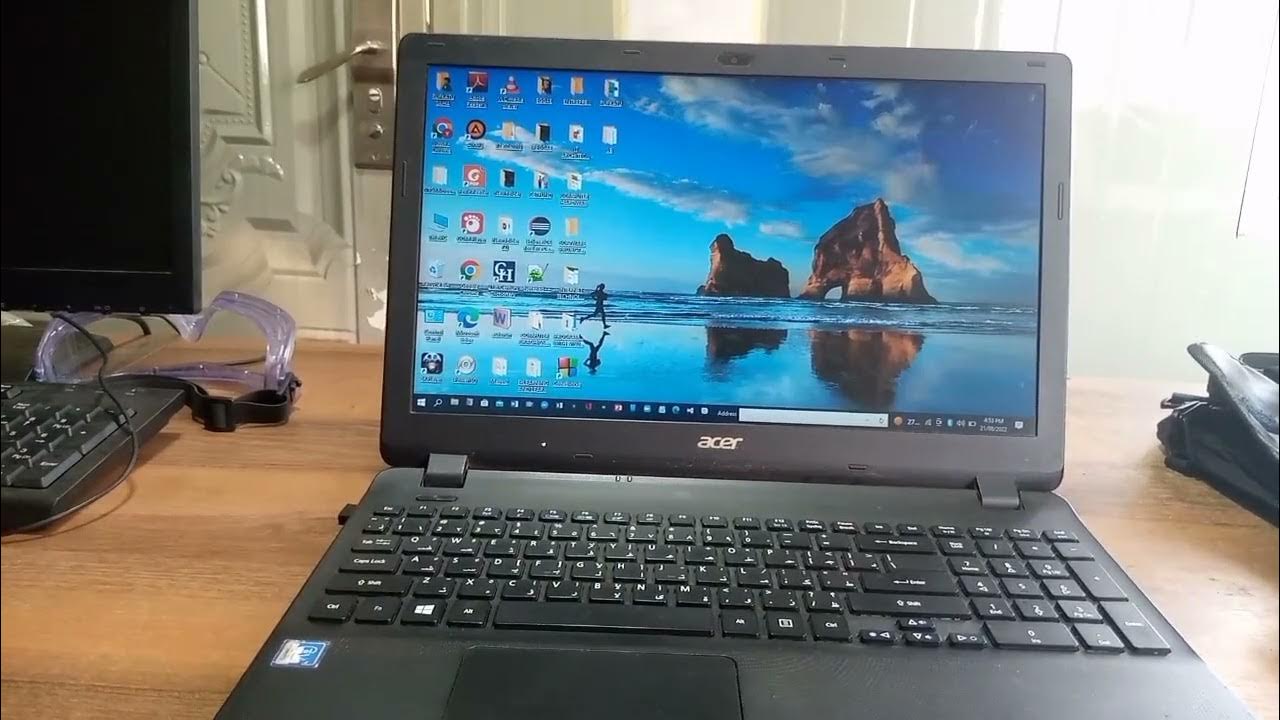 How to turn on and turn off a computer - YouTube