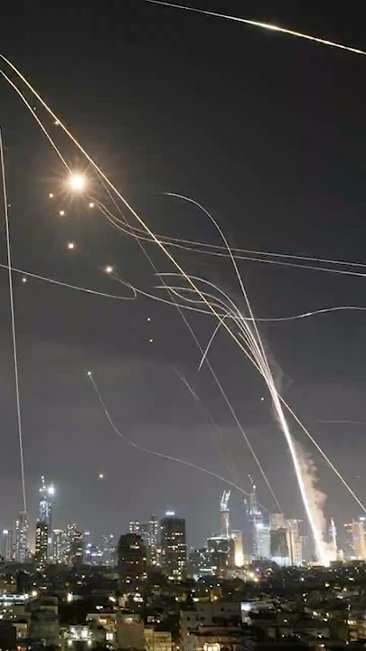 Iran Fires Barrage of Missiles at Israel