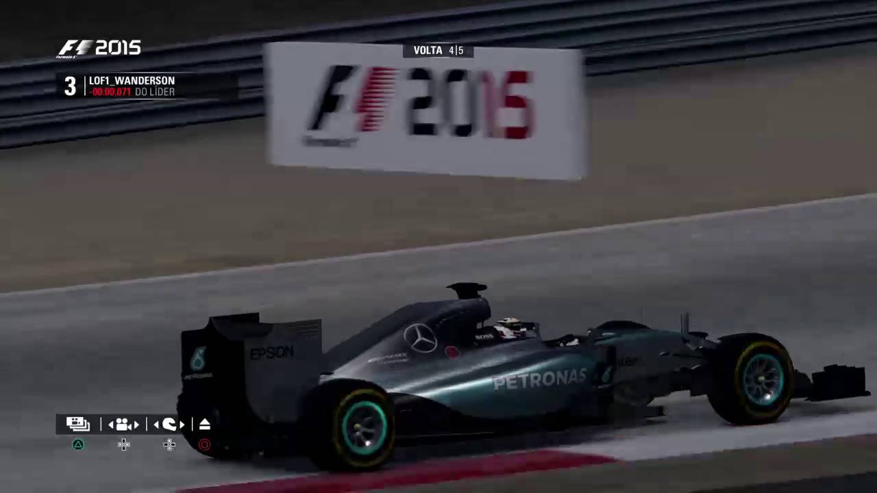 LOF1-LIGA ONLINE F1 - Desafio no Bahren - Sucupira vs Wanderson vs Juliano playstation 4 fravega