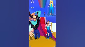 Reverse Gameplay (BUILD A QUEEN) #shorts #돈