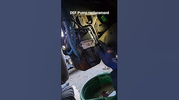 replaced DEF Pump on FTL Cascadia. #detroitdiesel #aftertreatment #freightliner #diesel #mechanic