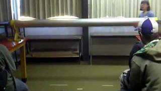 Standing Wave with Fire (Seeing sound)