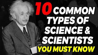 10 Common Types of Science and Scientists | Learn Science \& Scientists Vocabulary | English Learning